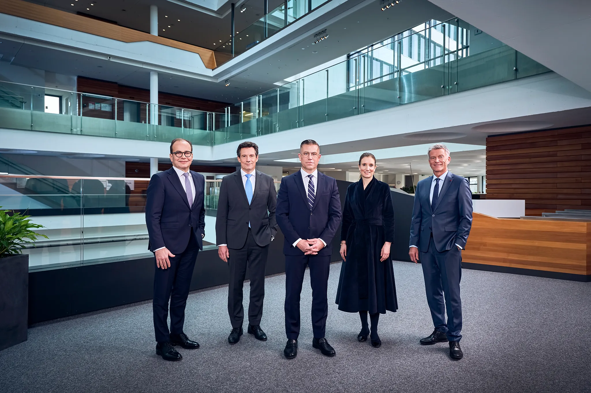 Members of the Board of Management at ZF