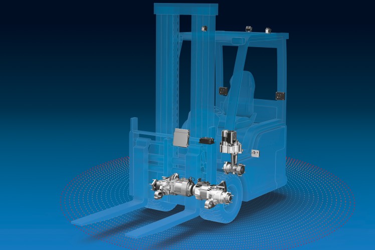 ZF's Model Factory Features Smart Interfaces Between Delivery and Production Logistics 