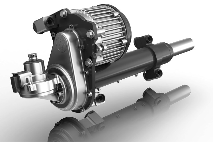 ZF Presents the World’s First Prototype of an Electric Steering System, Paving the Way for Automated Trucks and Buses