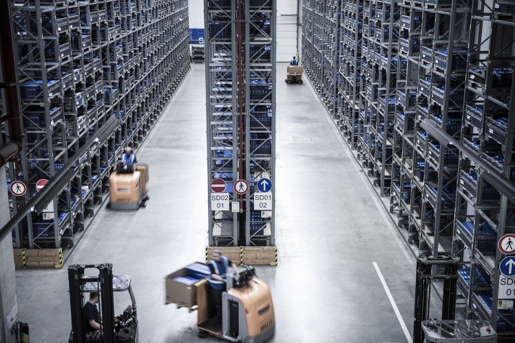 Warenverfolgung mit deTAGtive logistics erfolgt über etablierte WLAN-Infrastruktur von Aruba 