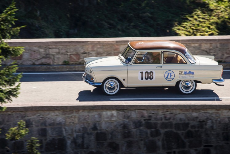 Three cylinders and a lot of fun: DKW Junior from ZF at the Rossfeld Race.