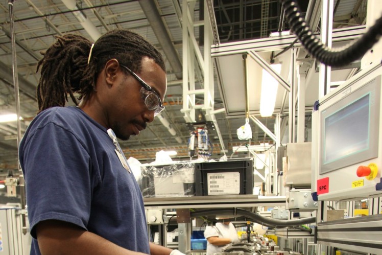 ZF Getriebewerk in Gray Court, South Carolina, USA 