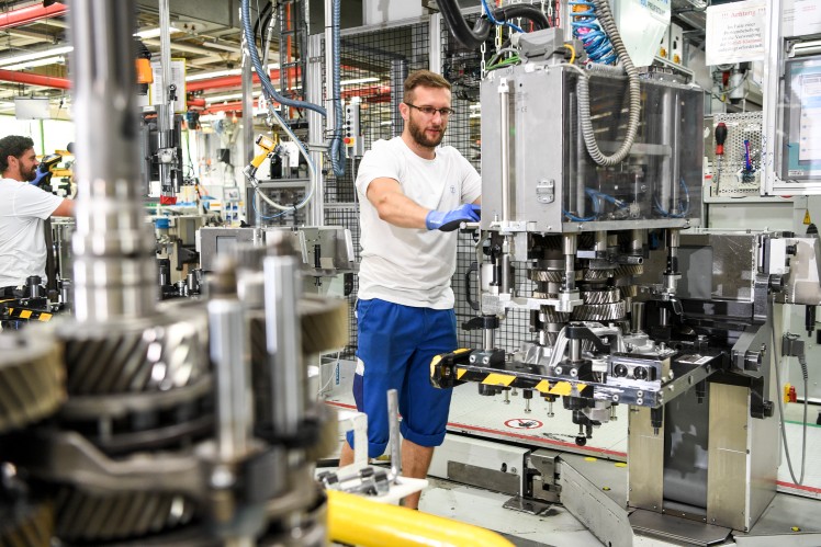 Getriebemontage in Friedrichshafen