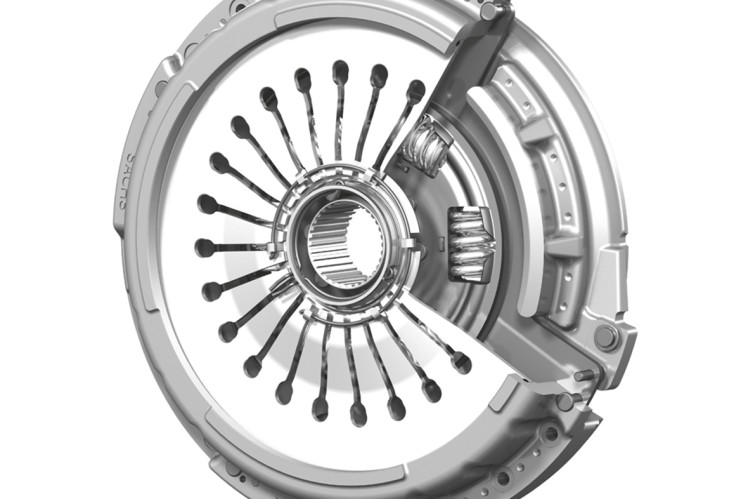 ZF Power take-off clutch for special applications such as concrete pumps or sewer cleaning vehicles
