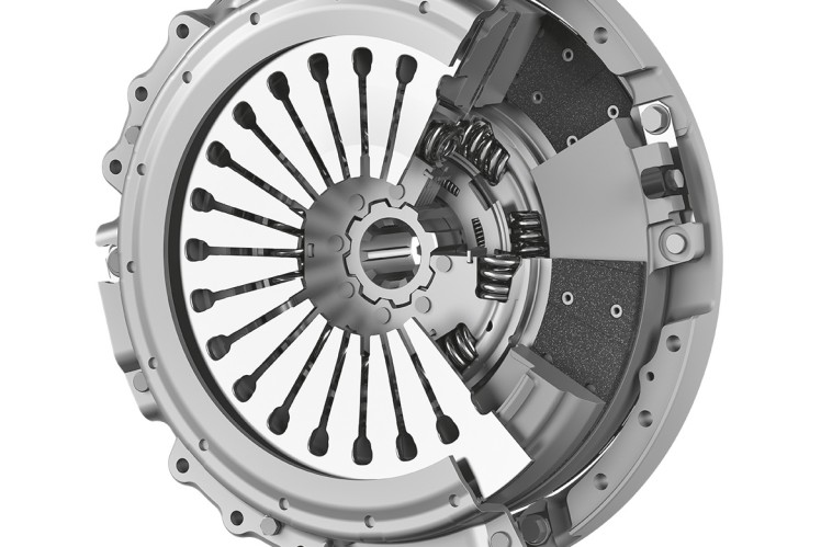 ZF Twin-disc clutch for heavy-duty vehicles for heavy loading