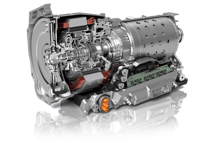 ZF's 8-speed automatic transmission for plug-in hybrids