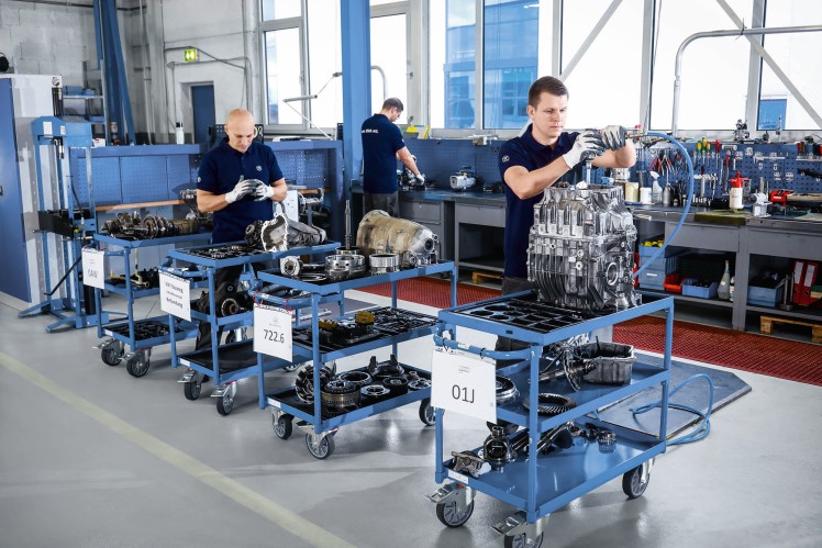 Repairing transmissions is one of ZF Aftermarket's core competencies. 