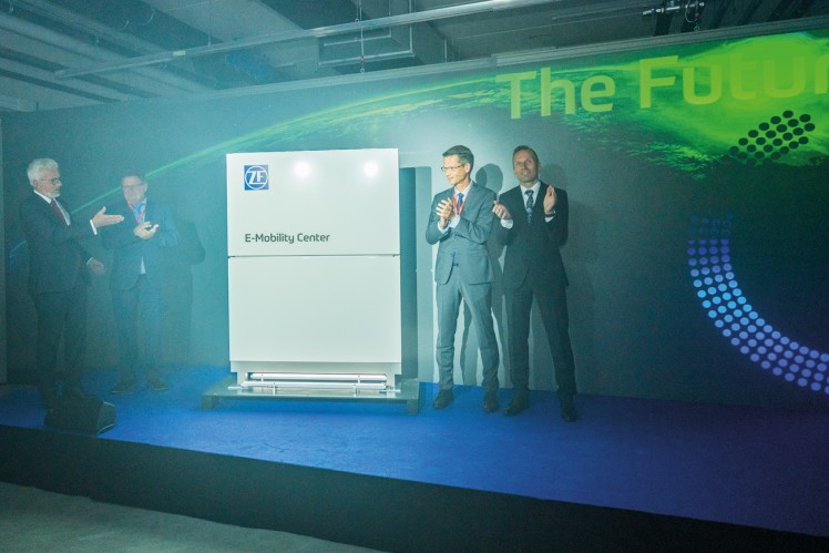 Opening of ZF's new E-Mobility Headquarters in Schweinfurt