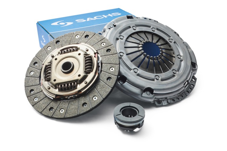 Reinforced clutch set by ZF Aftermarket's brand Sachs for high-performance vehicles