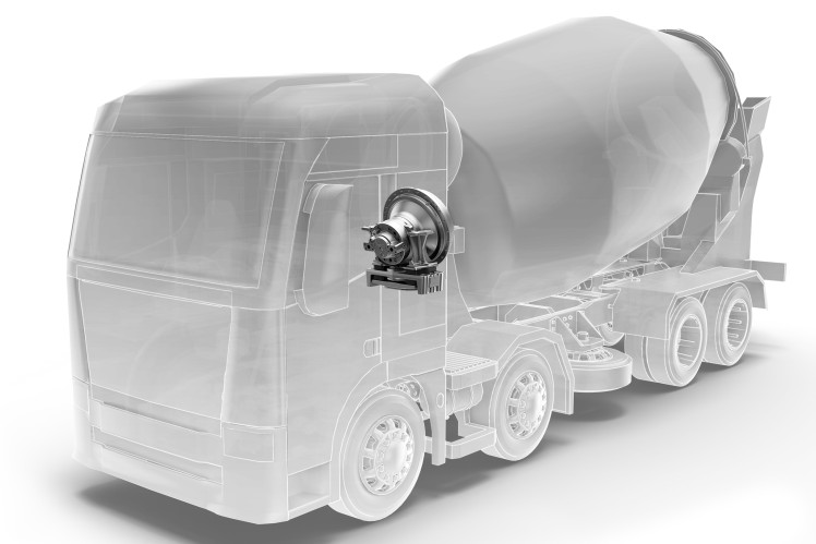 ZF ECOMIX II – Low-maintenance operation for concrete mixers