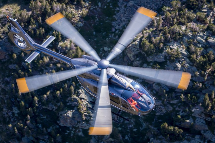 ZF provides parts for the new Airbus H145 helicopter.