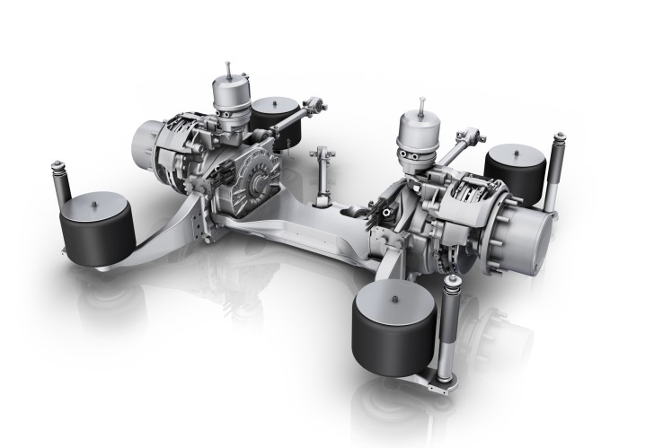 ZF Electrifies London: New Contract for Electric Portal Axle AxTrax AVE