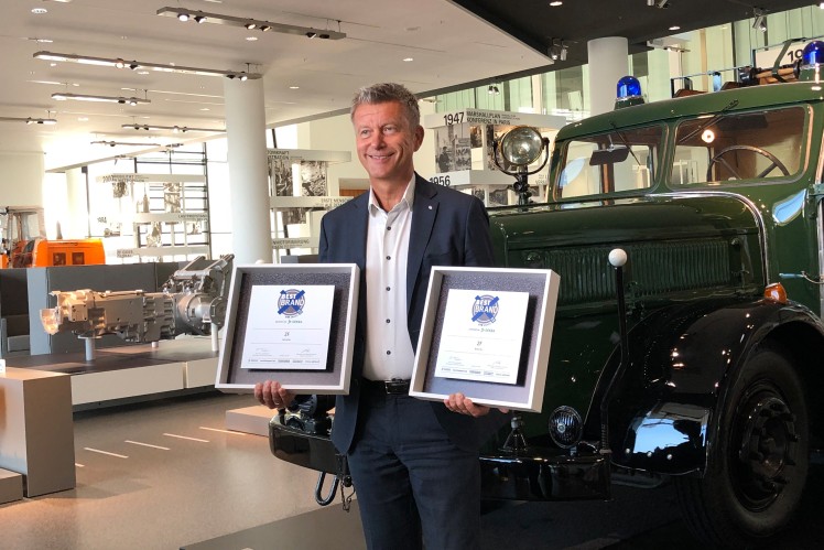 Transmissions and Retarders: ZF Named “Best Brand” at the ETM Awards Once Again