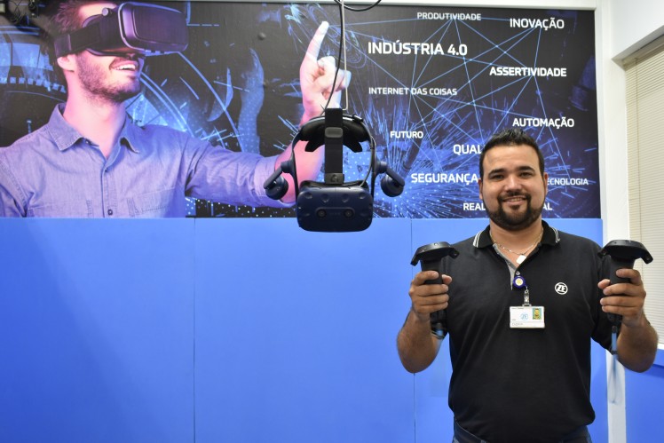 ZF adota realidade virtual como nova ferramenta de treinamento 