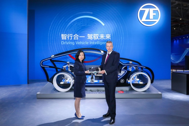 ZF präsentiert neuen Supercomputer ZF ProAI auf der Auto Shanghai 2021