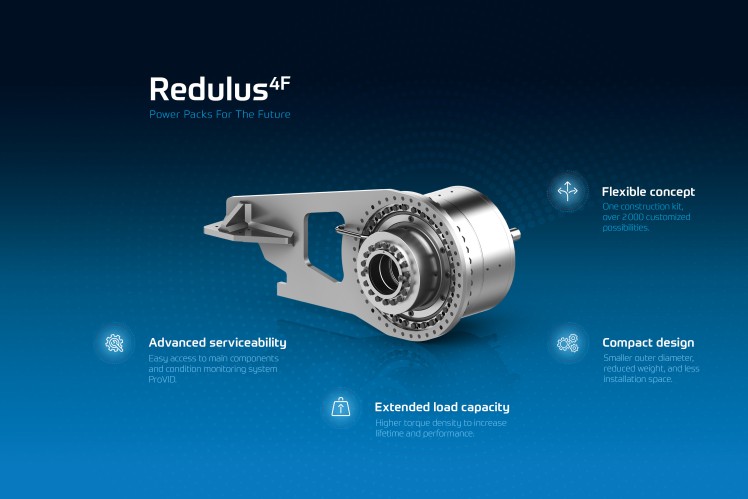 Redulus4F Industrial Gearbox