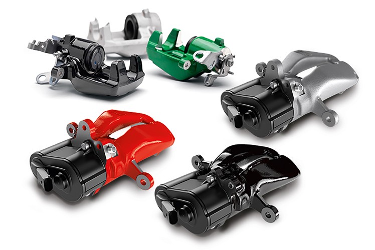 ZF TRW Coloured Brake Calipers for the EPB