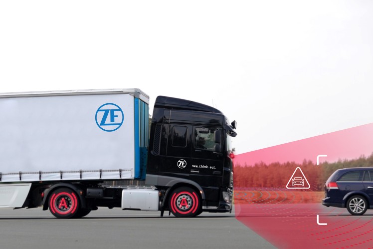 ZF Leading Commercial Vehicle Assistance Systems