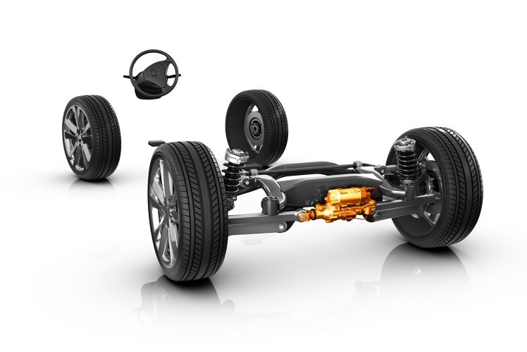 ZF production milestone: One million active rear axle steering systems