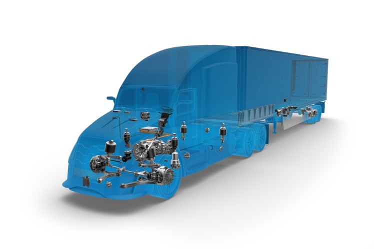 ZF's All-New Commercial Vehicle Solutions Division Makes North American Debut at TMC 2022
