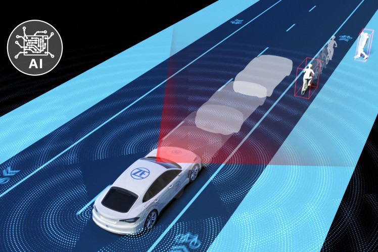 Vorausschauen mit künstlicher Intelligenz: Mehr Sicherheit beim automatisierten Fahren 