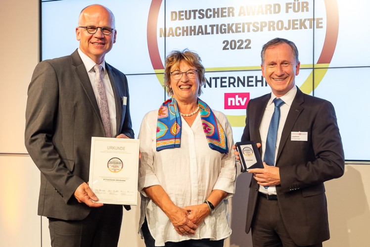 Ausgezeichnet nachhaltig: ZF-Standort Bielefeld erhält Deutschen Award für Nachhaltigkeitsprojekte