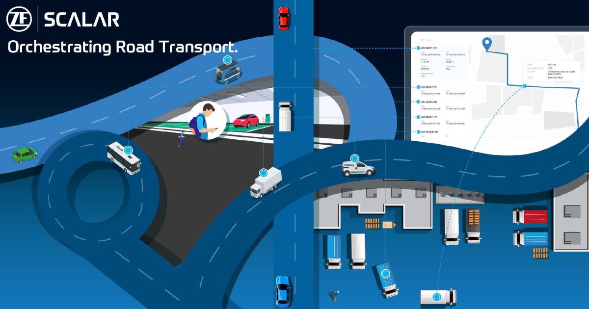 SCALAR Orchestration Improves Fleet Efficiency ZF