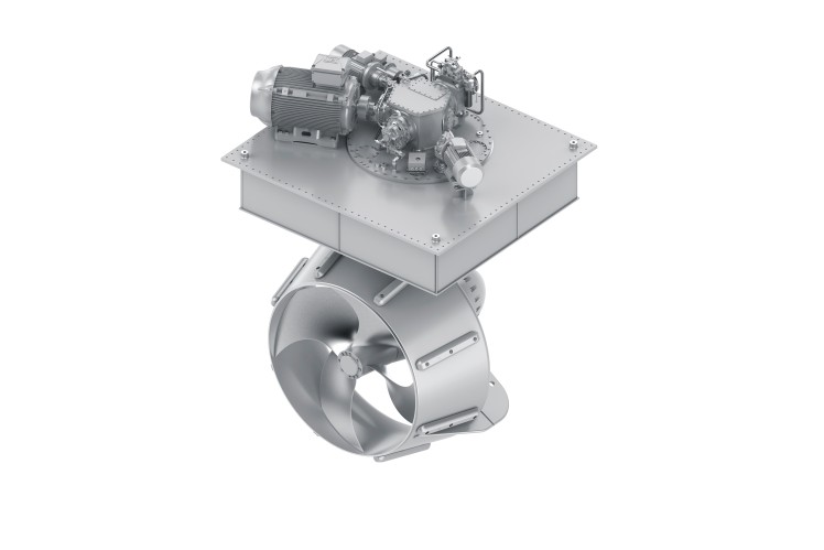 ZF Launches Hybrid Version of its new Azimuth Thruster (AT)
