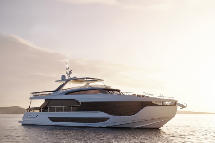 ZF Premiers POD Propulsion 4600 System for Large Vessels in Azimut Grande 26M