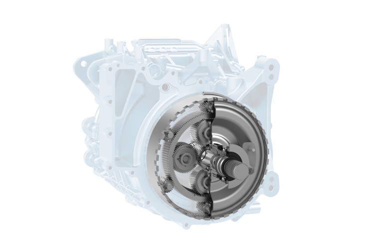 Integrated differential gear