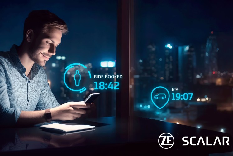 SCALAR by ZF allows routes of driving services to be planned precisely