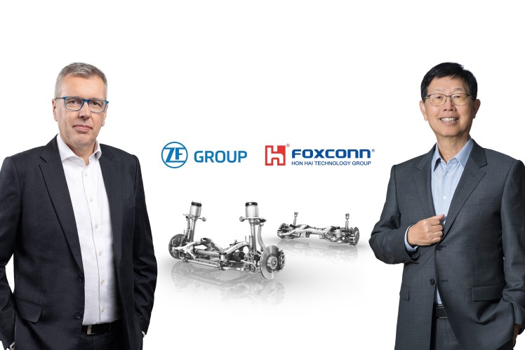 ZF und Foxconn gründen Joint Venture für Pkw-Fahrwerksysteme