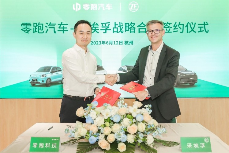 ZF and Leapmotor sign strategic cooperation agreement on intelligent chassis