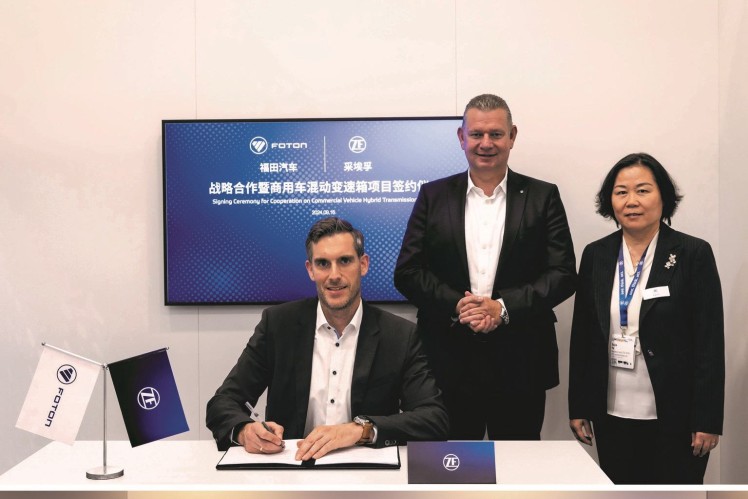 ZF and Foton Expand Strategic Partnership to Hybrid Transmission for China Market 