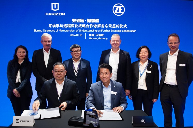ZF and Farizon Deepen Strategic Partnership to Drive New Energy Truck Innovation