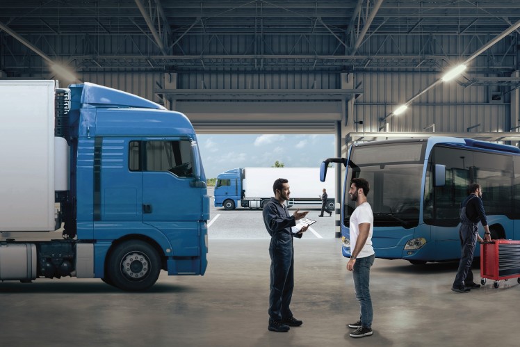 ZF [pro]Service: Next-generation workshop concept welcomes new commercial vehicle businesses