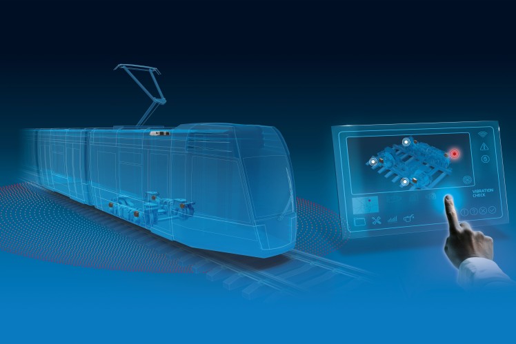 connect@rail: Condition Monitoring System for rail vehicles