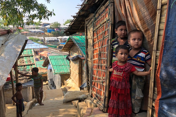 2020: Spende für ein Rohingya-Flüchtlingslager