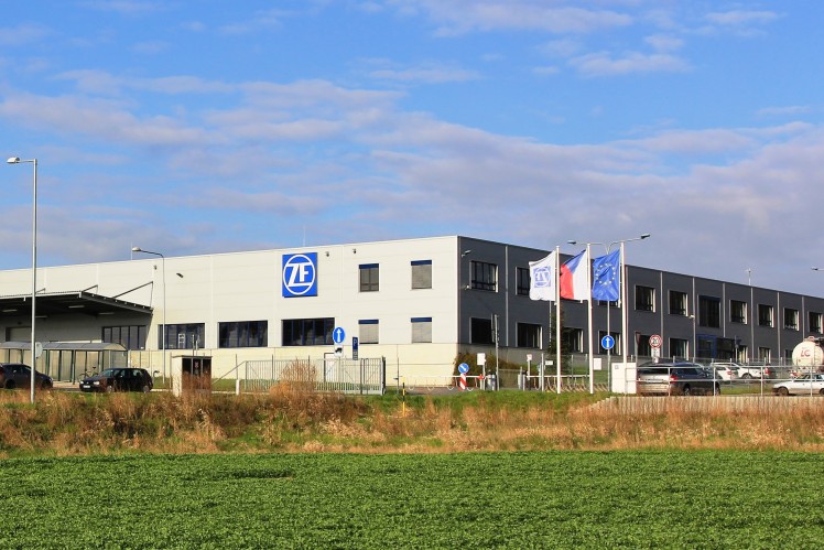 ZF Staňkov, výrobní závod, exteriér