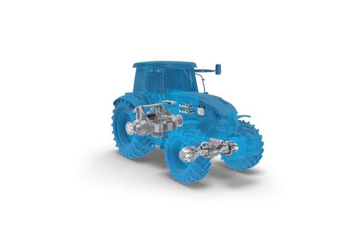 Neue Maßstäbe für elektrische Traktorantriebe: ZF eTERRADRIVE