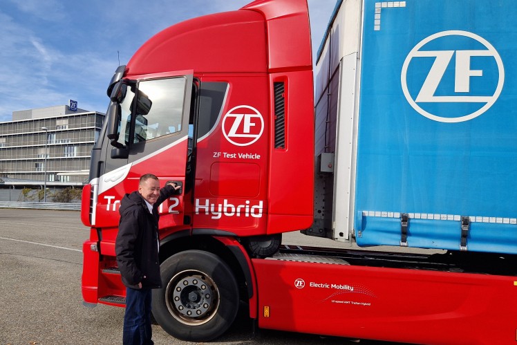 ZF Hybrid Transmission for Heavy Trucks in Real-World Testing