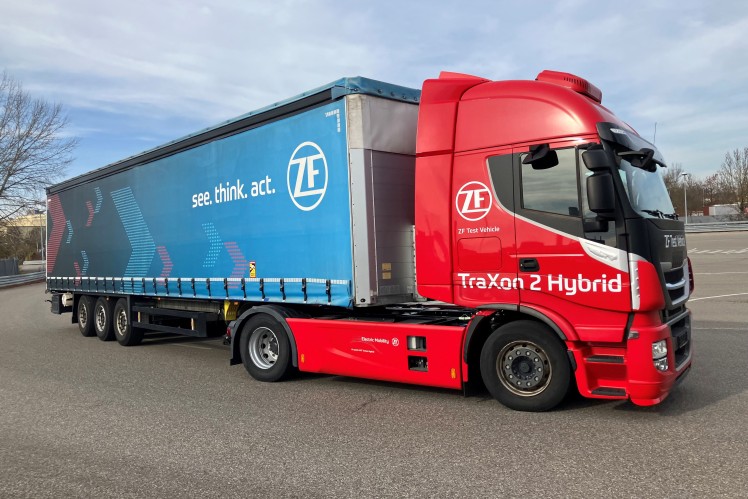 The TraXon 2 Hybrid in the ZF test vehicle