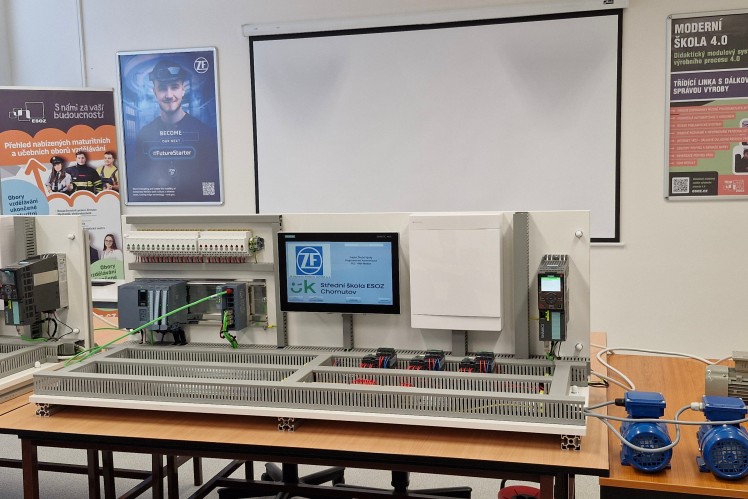 Projekt školní výuky – Programování Automatizace PLC