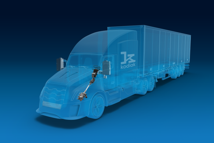 Kodiak AI and ZF Partner on Steering for 100 Kodiak-Powered Driverless Trucks 