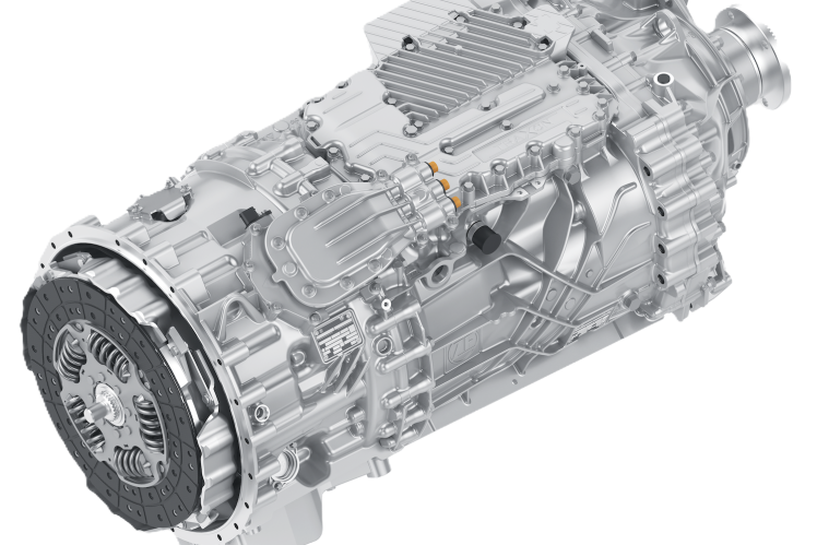 图：采埃孚传胜二代新型混动变速箱TraXon 2 Hybrid