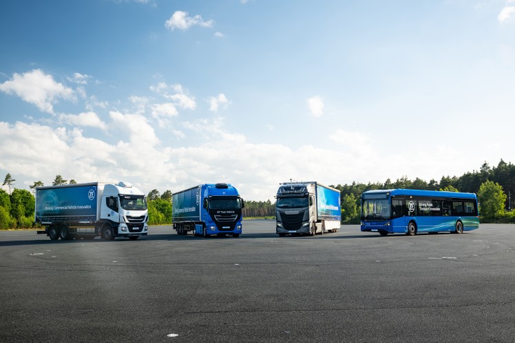 ZF Showcases Latest Safety & Motion Systems for Software Driven Commercial Vehicles