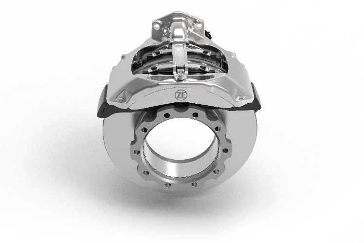 ZF Introduces Next-Generation Air Disc Brake with Low Brake Dust Particle Emission Technology