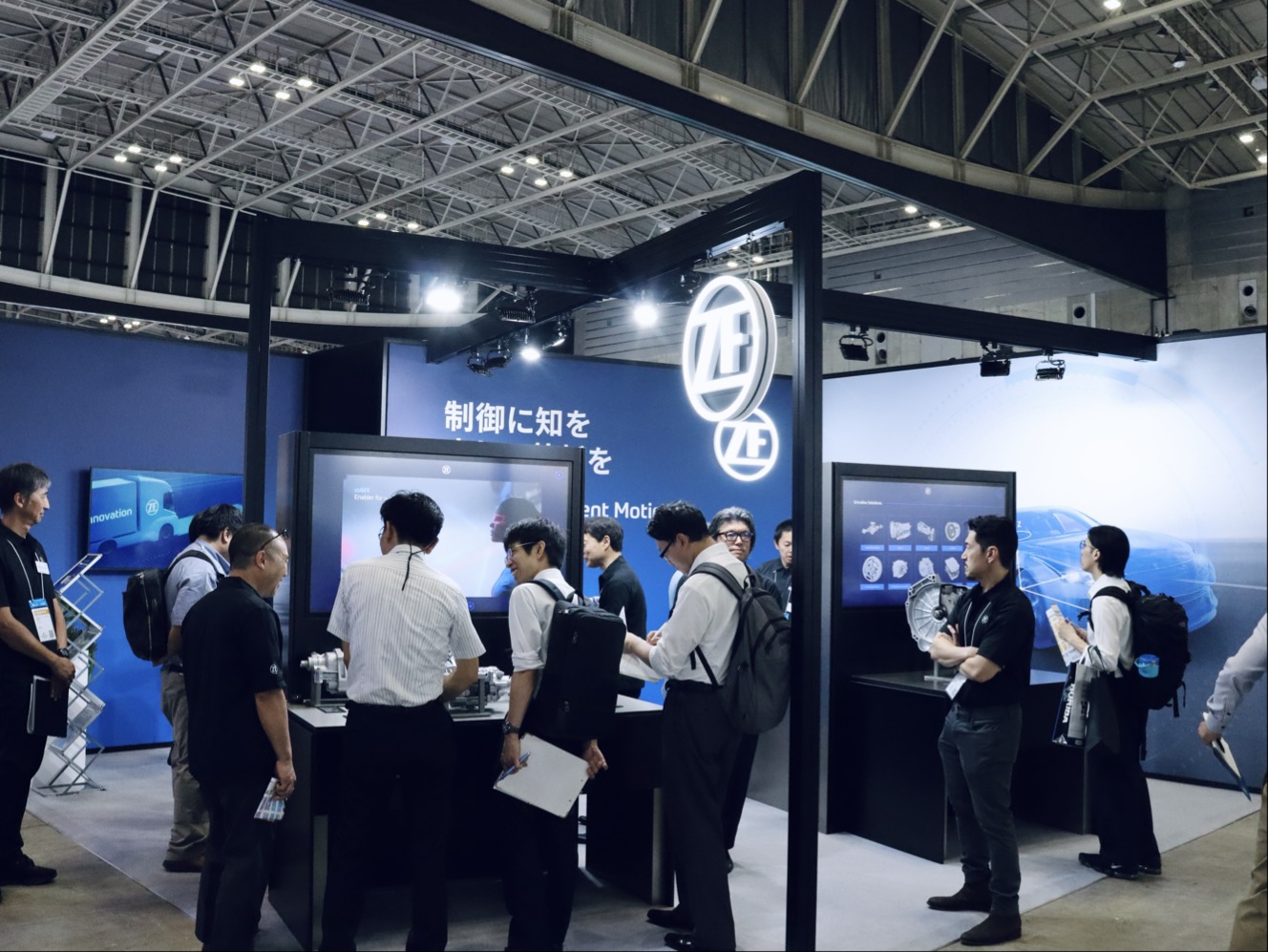 制御に知を、走りに革新を」-ZF、人とくるまのテクノロジー展に出展 - ZF