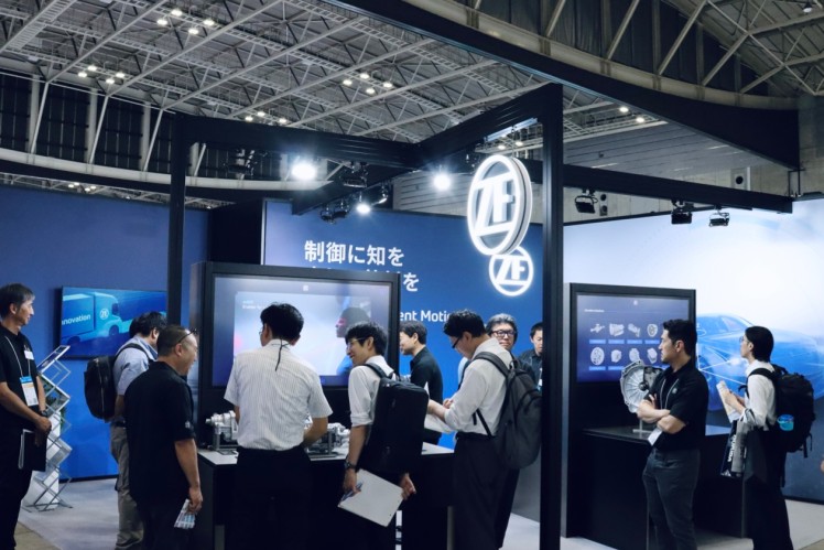 「制御に知を、走りに革新を」-ZF、人とくるまのテクノロジー展に出展