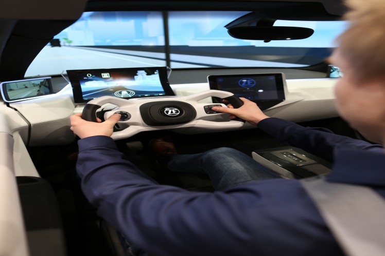ZF’s New Interaction Concept Paves the Way for Autonomous Driving